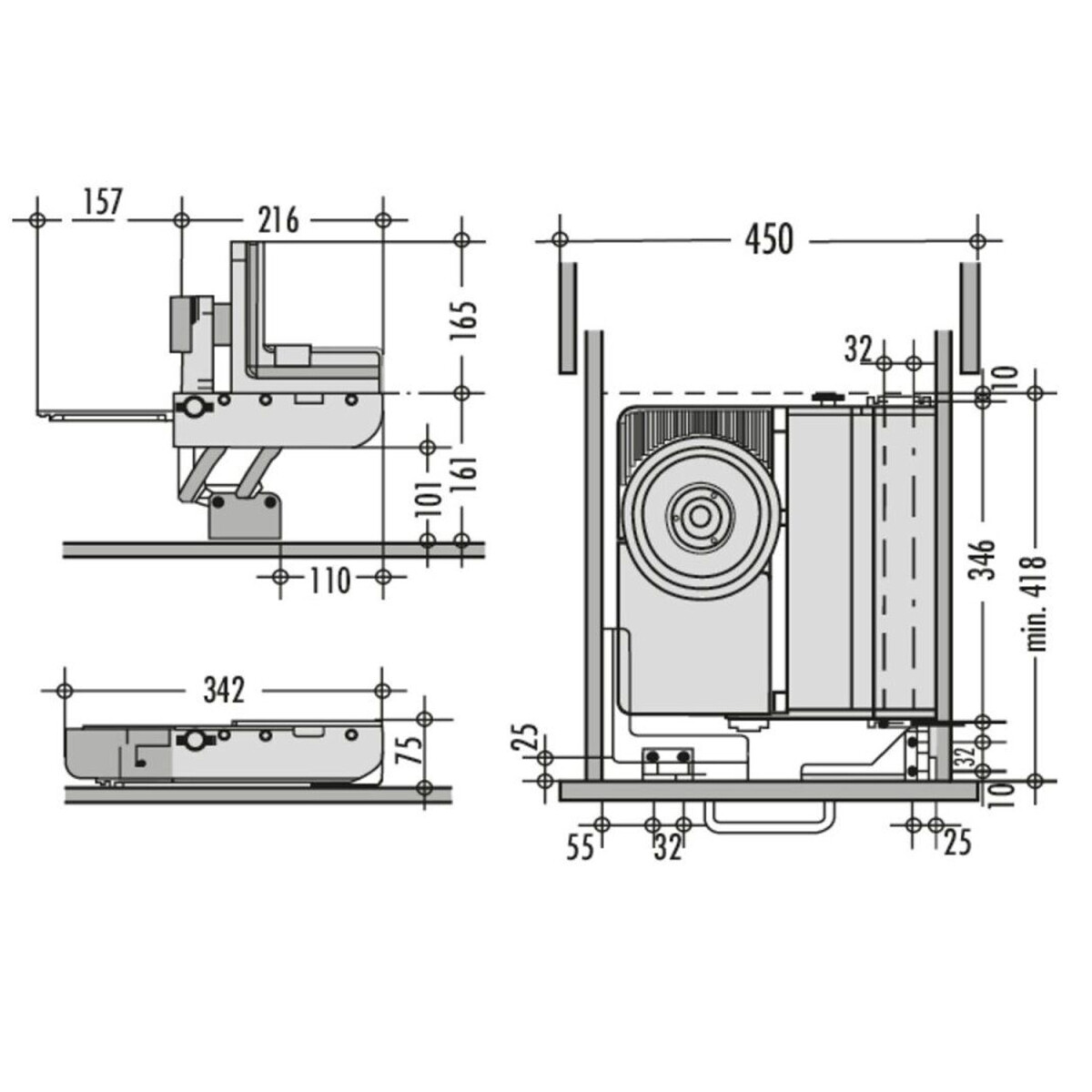 Ritter Allesschneider Metallgeh&auml;use Brotschneidemaschine
