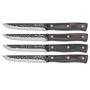 Steakmesser HUNTER 4er-Set mit Holzgriff