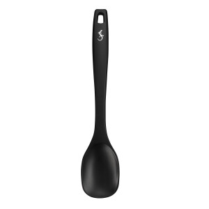 LURCH Smart Tool Kochlöffel Schwarz Silikon 28 cm