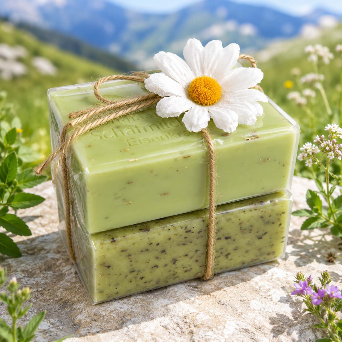 Florex Schafmilchseifen Geschenkset Eisenkraut &amp; Bergkr&auml;uter 2 x 100 g